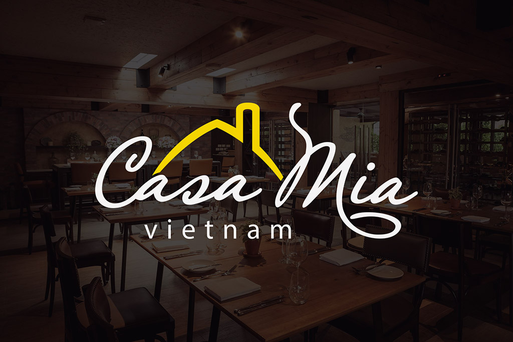 Banner Thiết kế logo nhà hàng Casa Mia