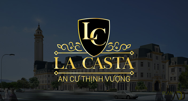 Thiết kế logo dự án bất động sản la Casta