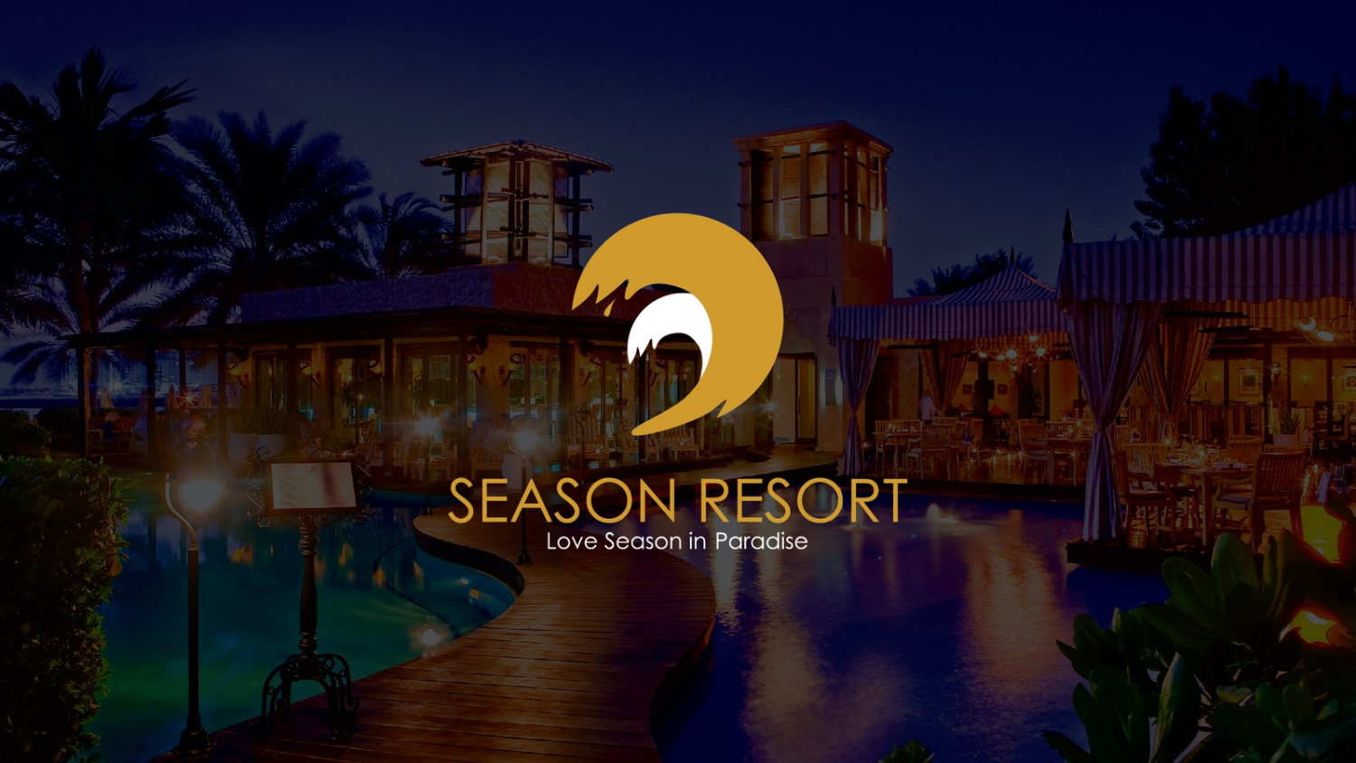 Banner Thiết kế logo Season Resort