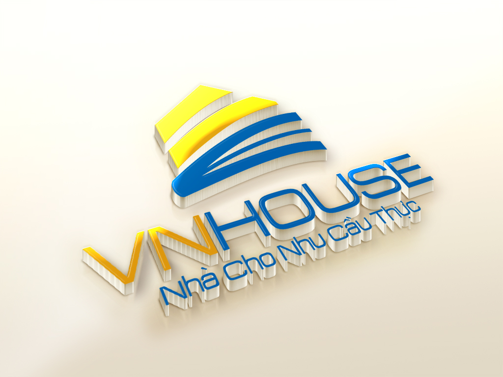 Thiet ke logo VN House 1