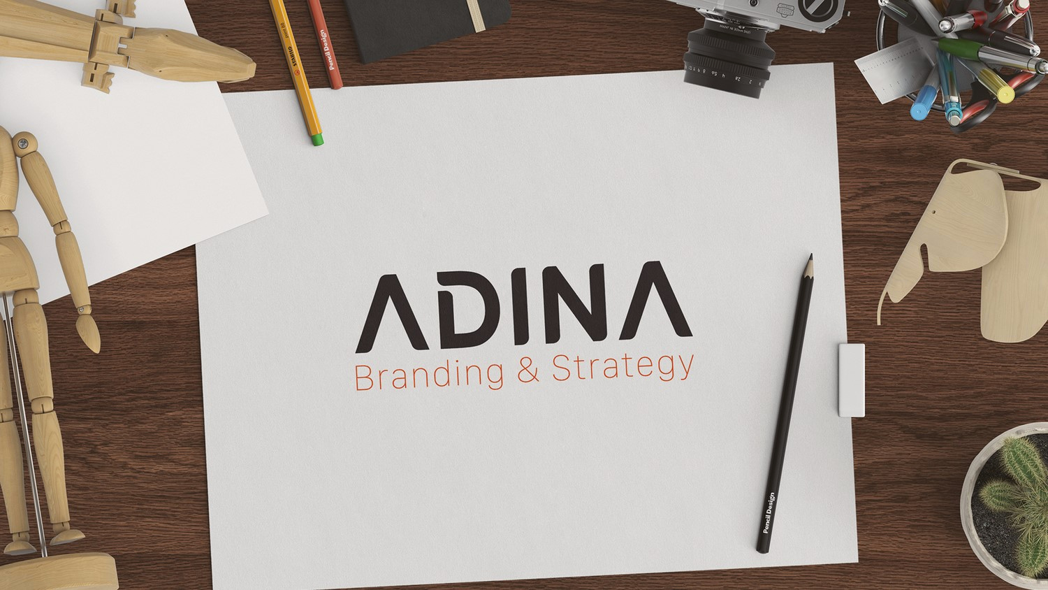 Thiet ke logo Adina 3