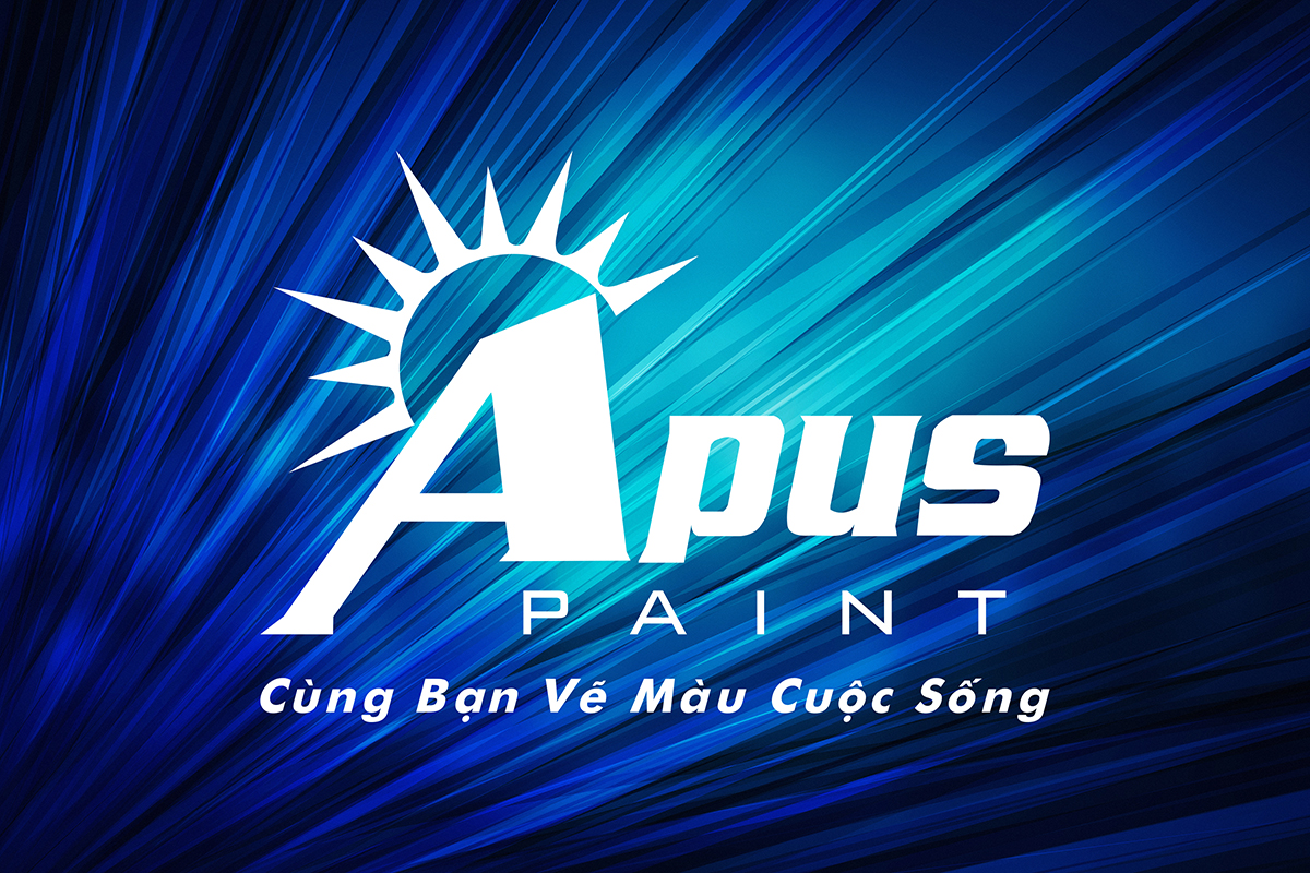Banner Thiết kế logo sơn APUS