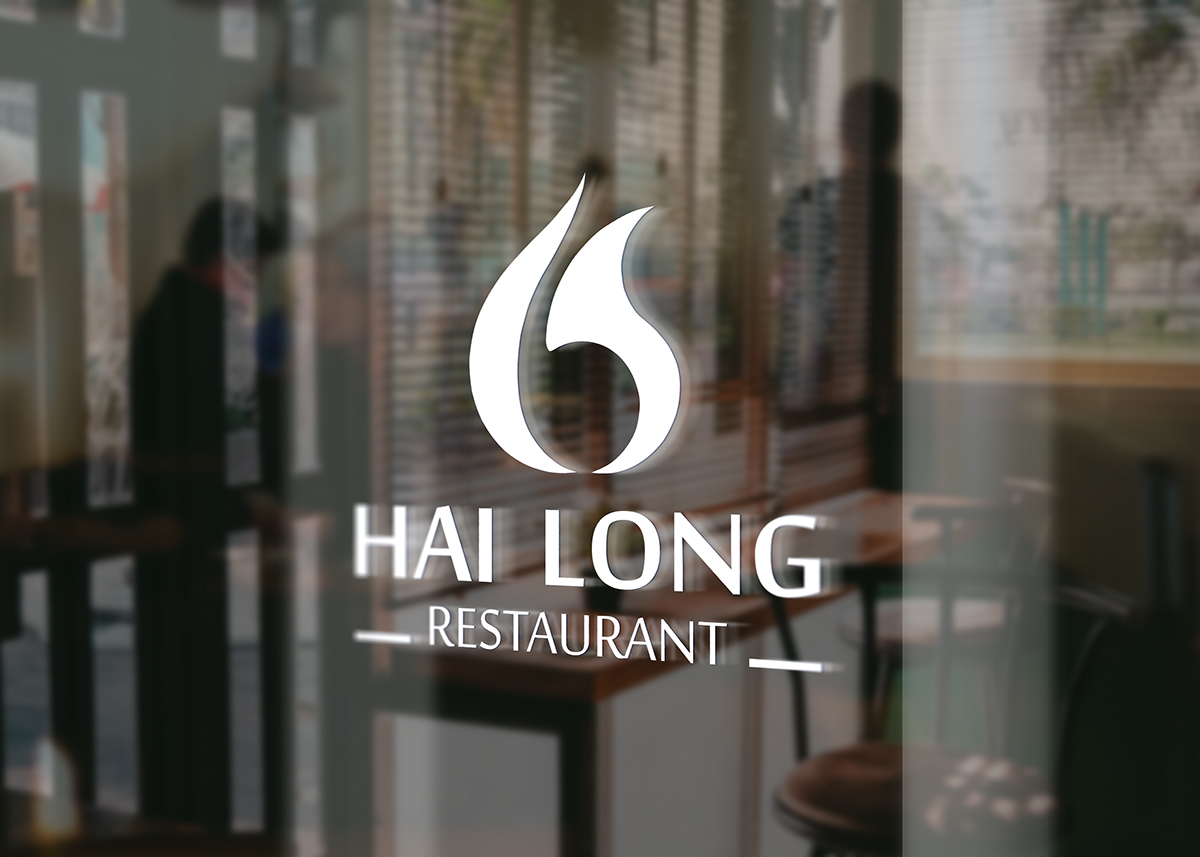Thiet ke logo nha hang Hai Long 2